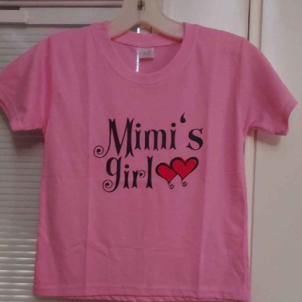 Mimi's Girl Pink Kids T-Shirt